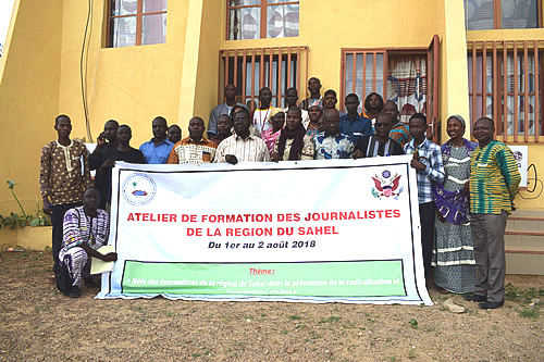 Insécurité dans le sahel : l’UFC-Dori renforce les capacités des journalistes dans le traitement de l’information relative à l’extremisme violent
