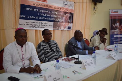 Lancement du projet « Dialogue inclusif pour un « mieux vivre ensemble » pour la paix et la sécurité dans la Région du Sahel »