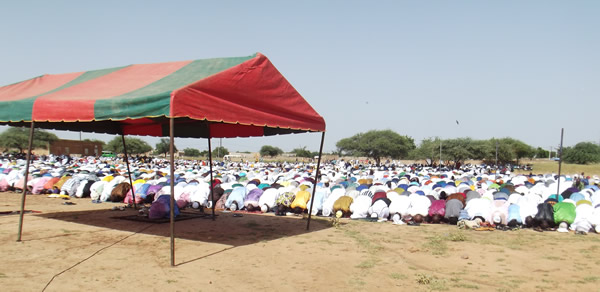 Célébration de l’Aïd El Kébir à Dori