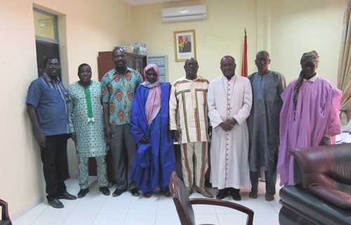 L’UFC-Dori présente ses vœux de nouvel an à la première autorité de la région du Sahel